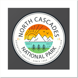 North Cascades National Park Posters and Art